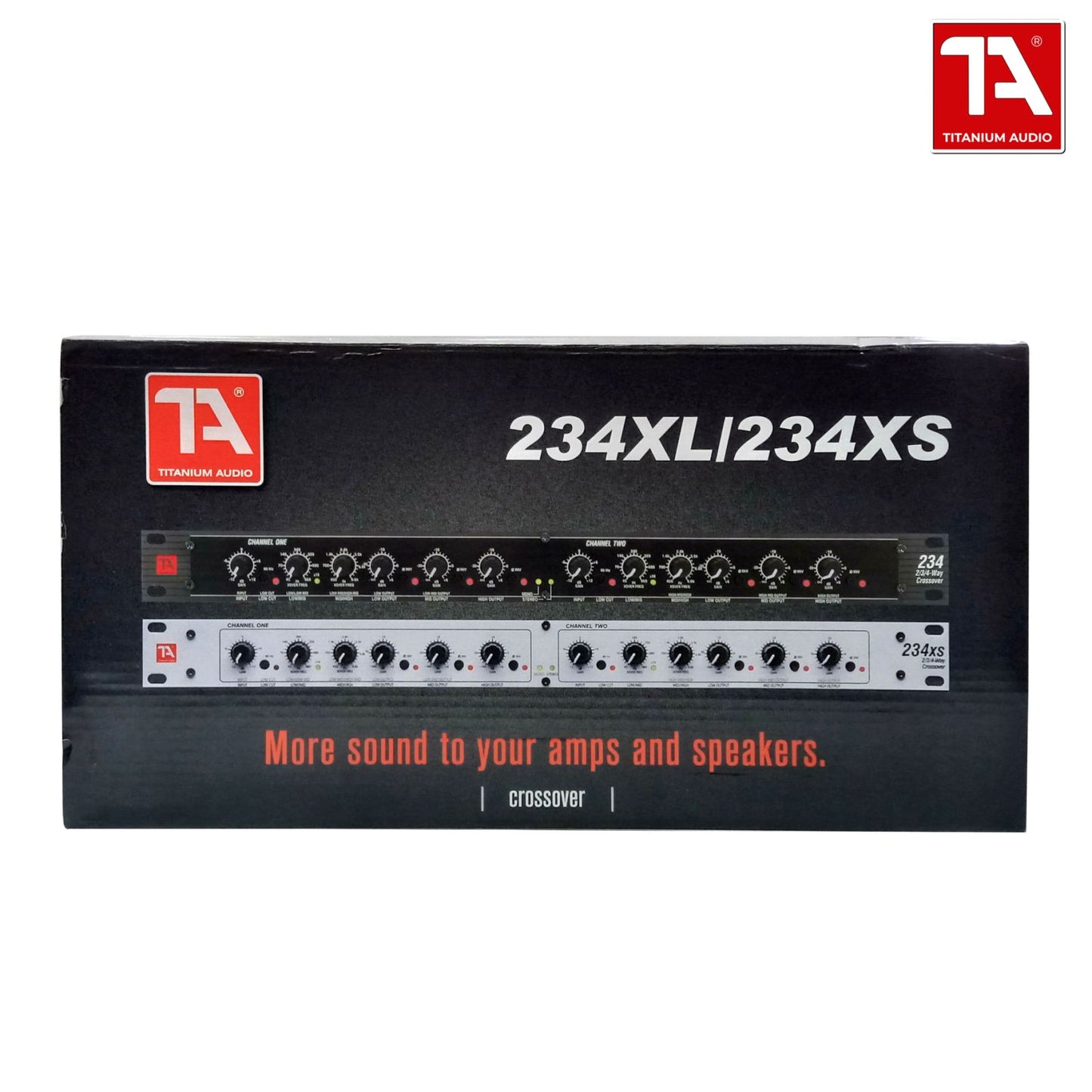 Titanium Audio TA 234XL Stereo 2/3 Way / Mono 4 Way Crossover  234XL