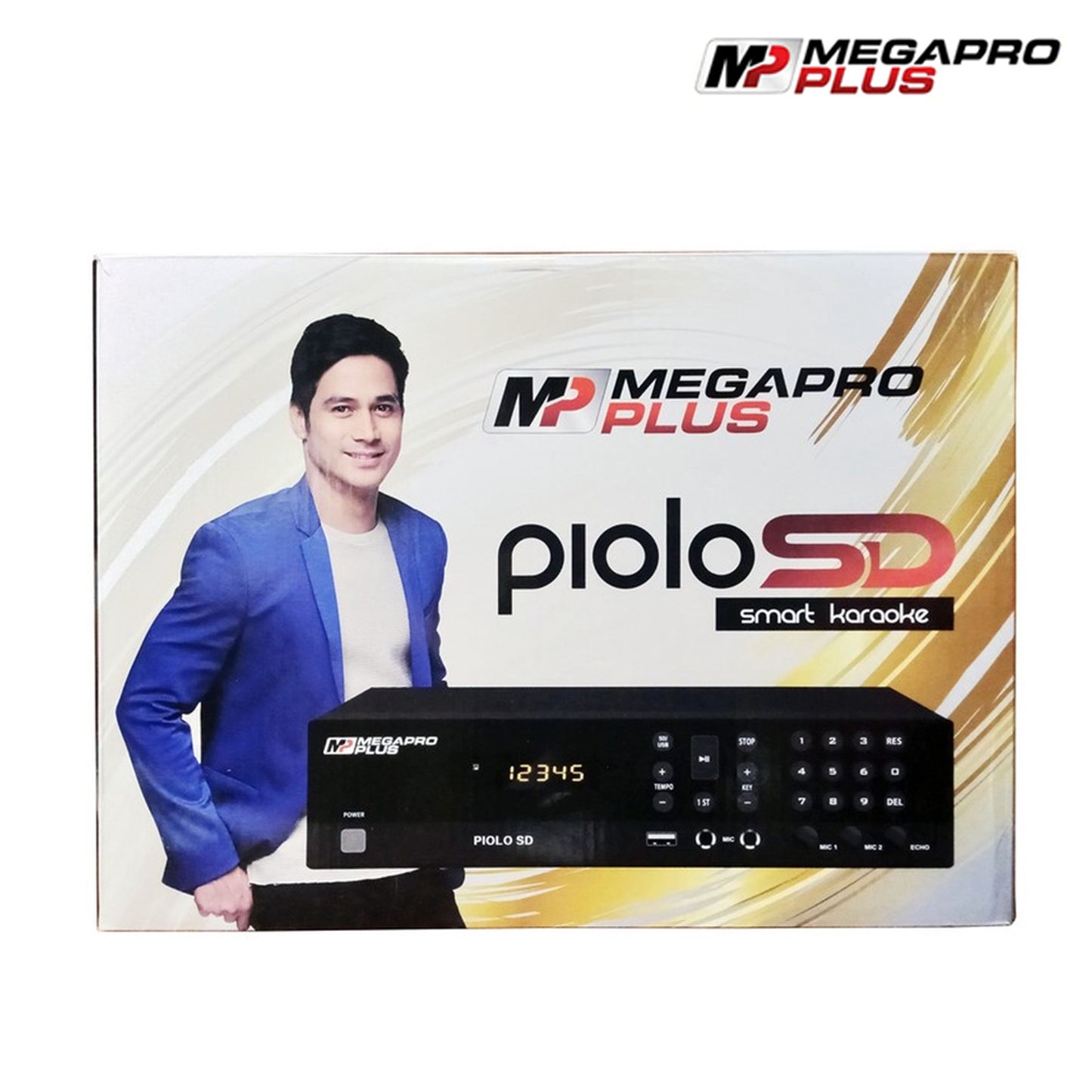 Megapro Plus Piolo SD 32GB SD Card Karaoke Player / with up to 19,000 songs, MTVs, Songbook