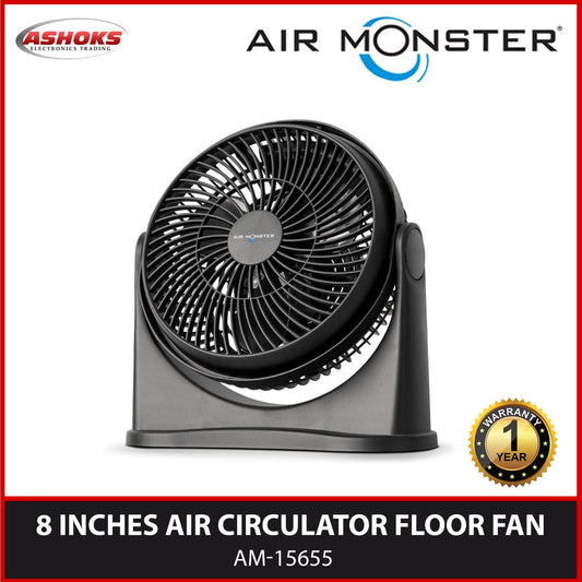 Air Monster 8 inch Air Circulator Floor Fan (20cm) Fan 15655 Personal fan