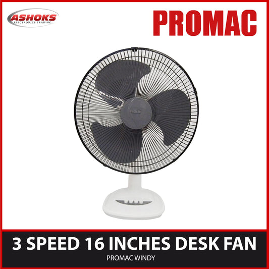 PROMAC 16 inch  Desk Fan / Promac Desk Fan / Windy / Desk Fan /