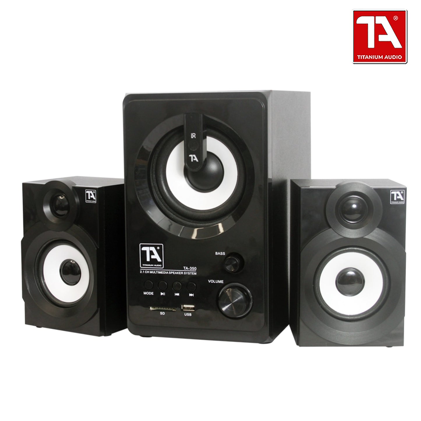 TA 350 2.1 MULTIMEDIA SPEAKER SYSTEM Built in Subwoofer