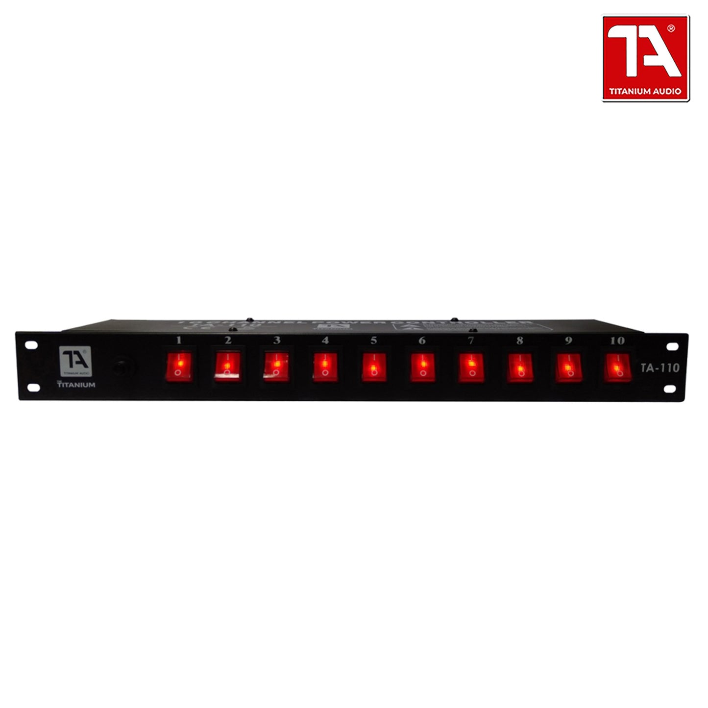 TA110 Power Controller Titanium Audio 10 Channel Power Controller