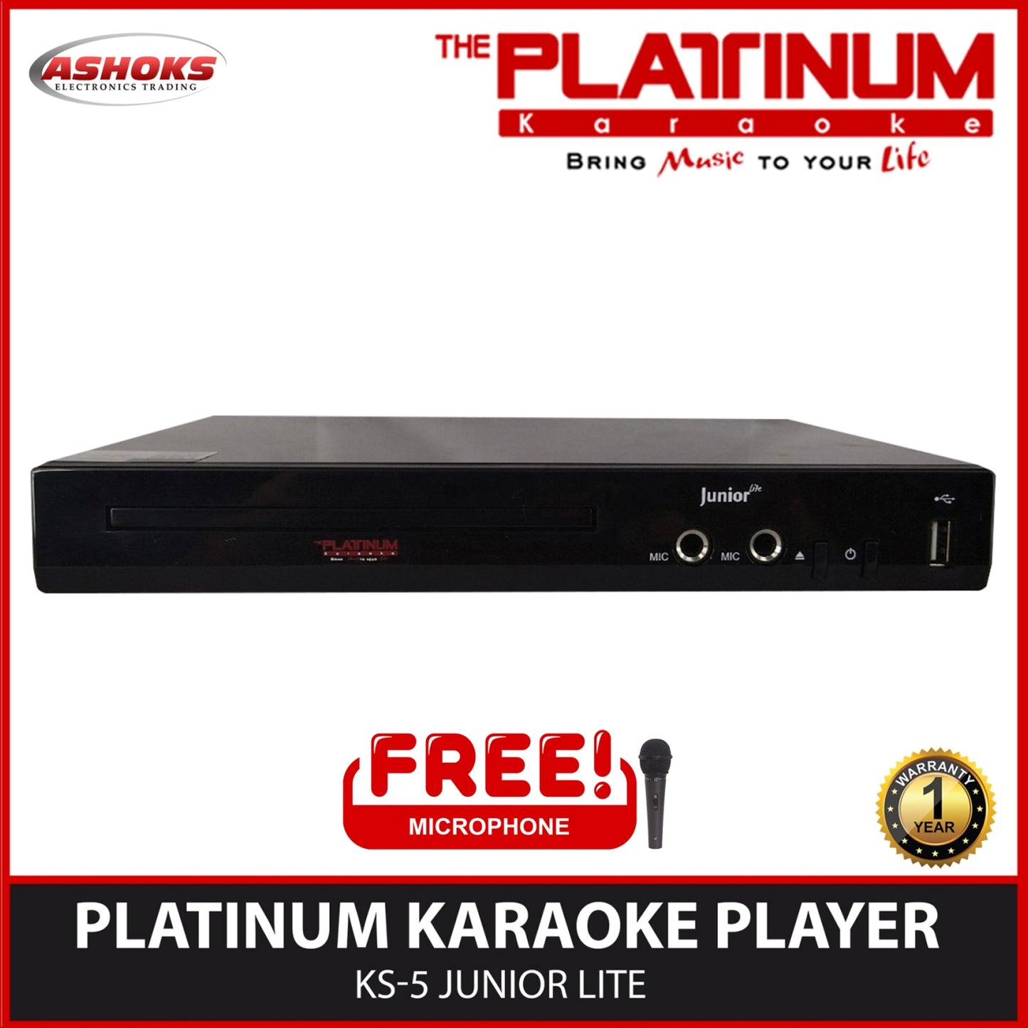 Platinum Karaoke KS 5 Junior Lite Platinum karaoke Player