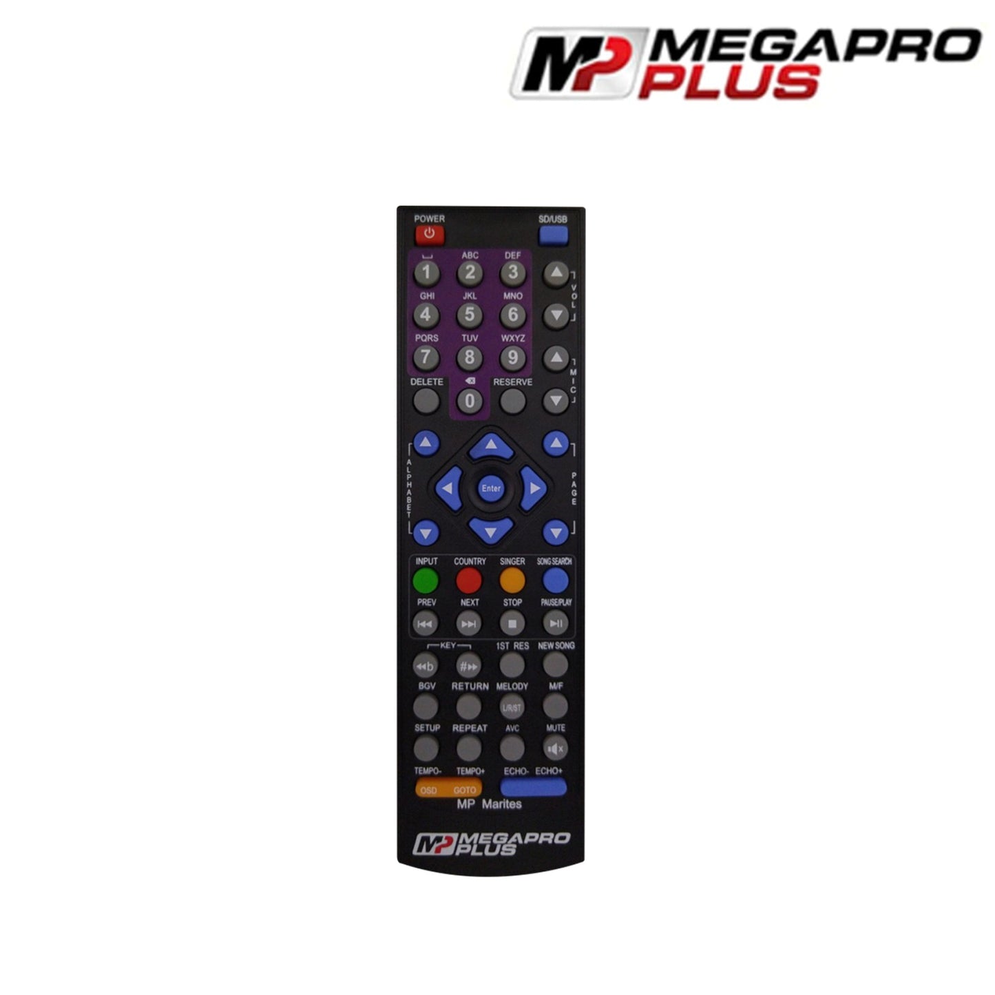 Megapro Plus MP Marites SD Card Karaoke Player with Free Wired Microphone / MP Marites / Megapro Plus