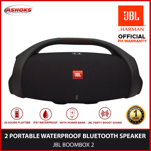 JBL Boombox 2 Portable Bluetooth Speaker / Waterproof Speaker / JBL