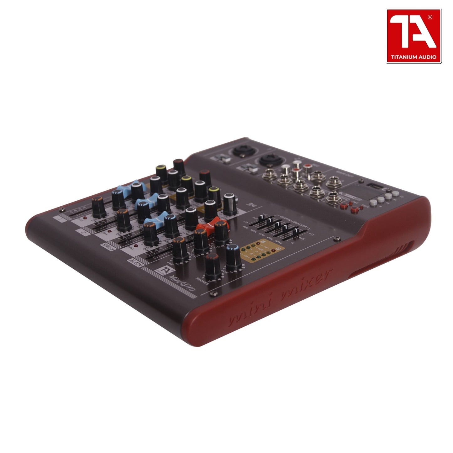 Titanium Audio Mini 4 Pro Professional Mixing Console / Audio Mixer