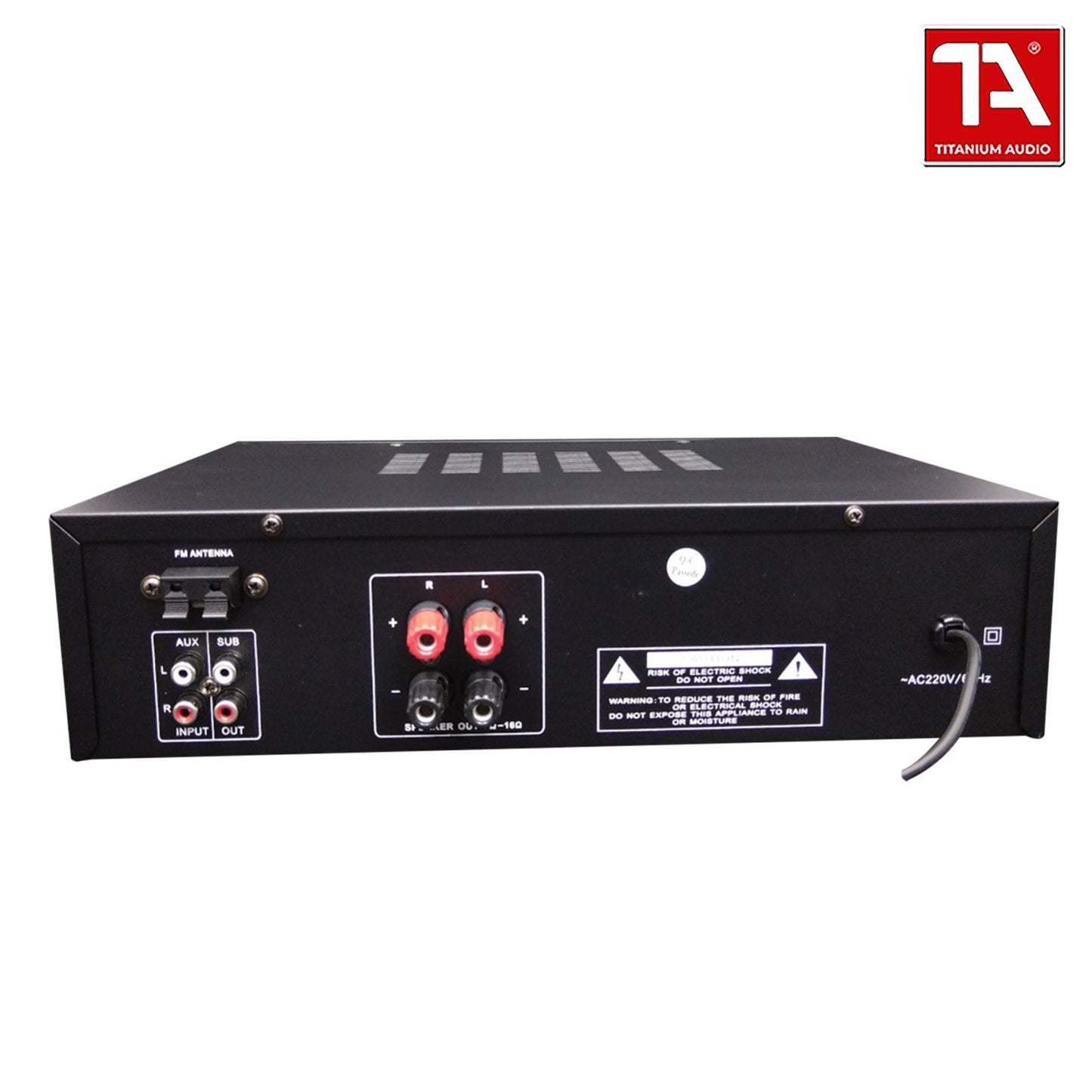 Titanium Audio TA 850 PRO  Micro Component Set with FM, USB, SD Port and Bluetooth Function