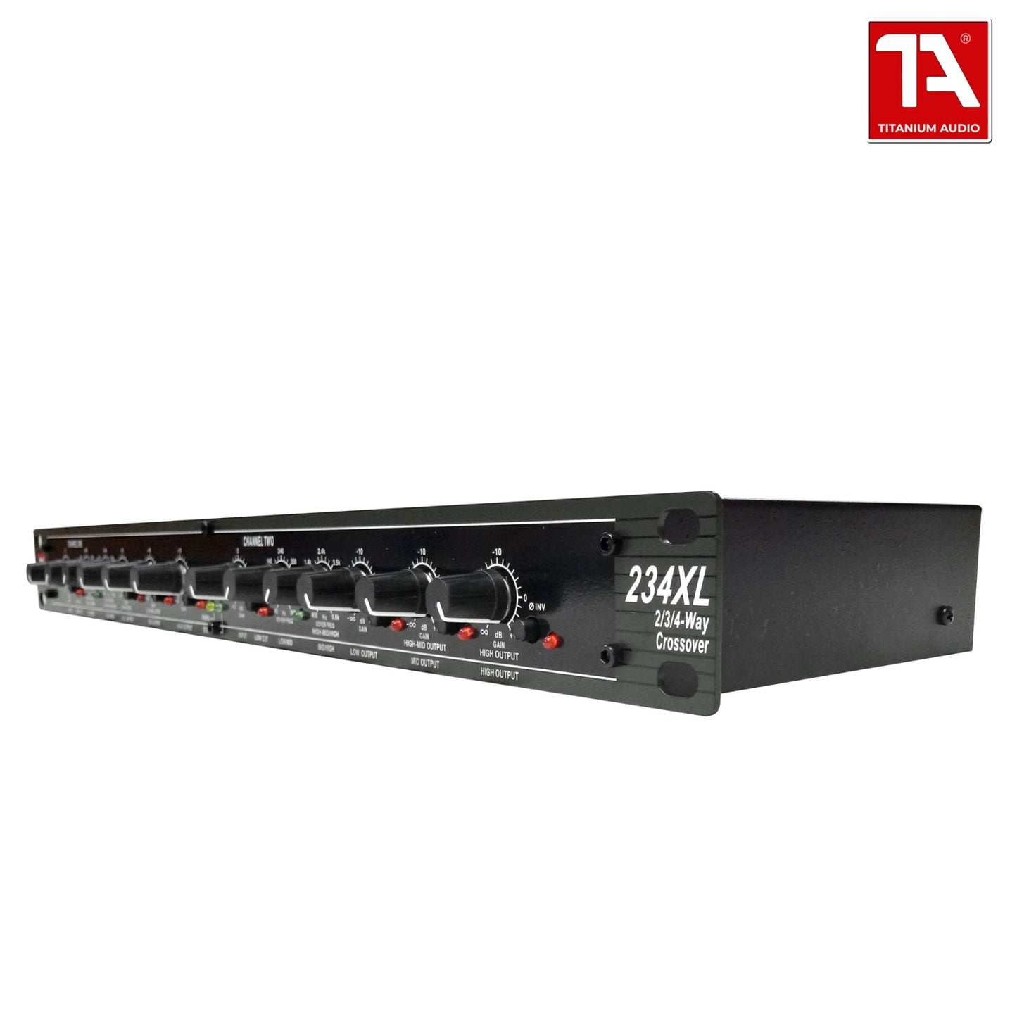 Titanium Audio TA 234XL Stereo 2/3 Way / Mono 4 Way Crossover  234XL