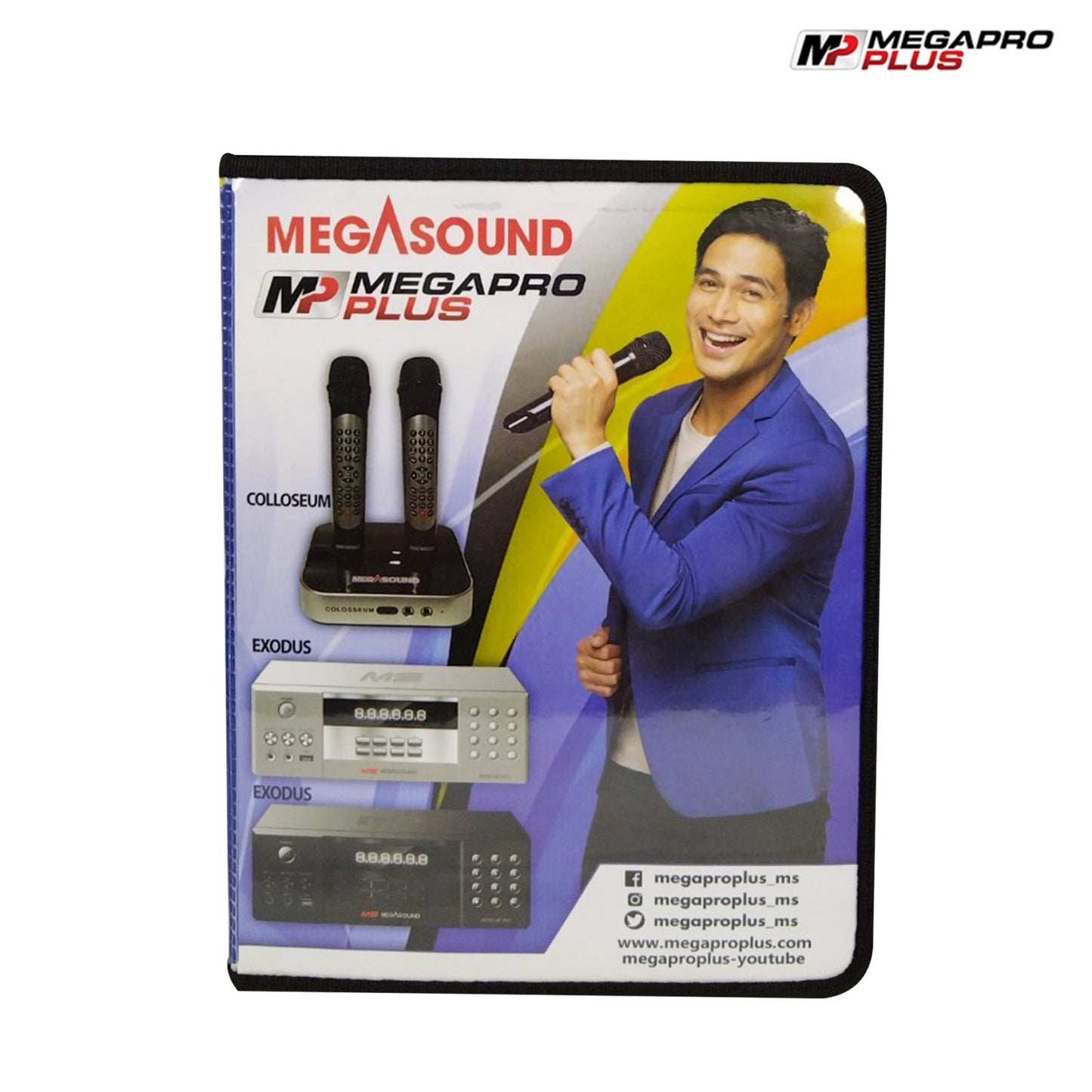 Megapro Plus MP 100NS Piolo Karaoke Player with Songbook and CD