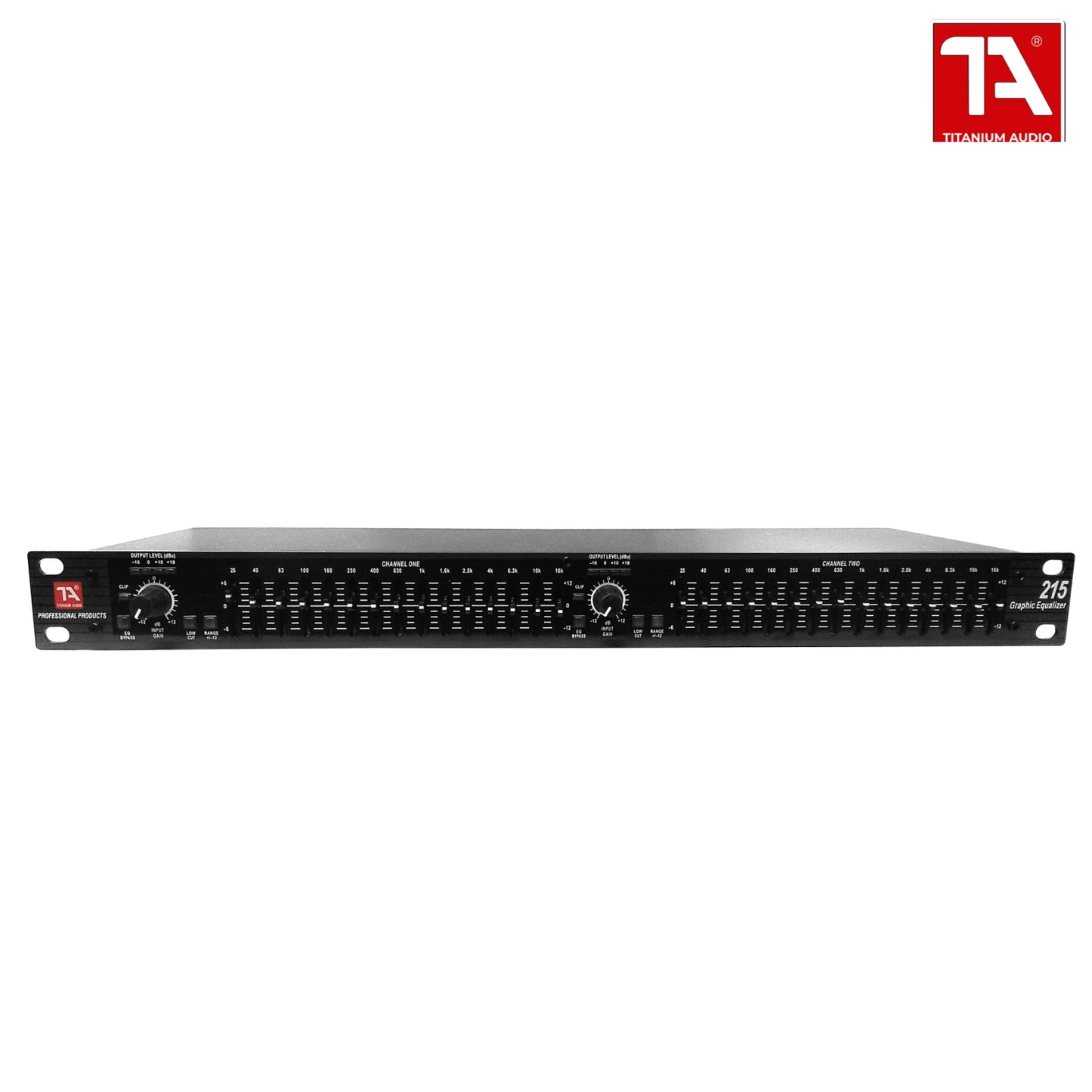 Titanium Audio TA 215 Dual 15 Band Graphic Equalizer