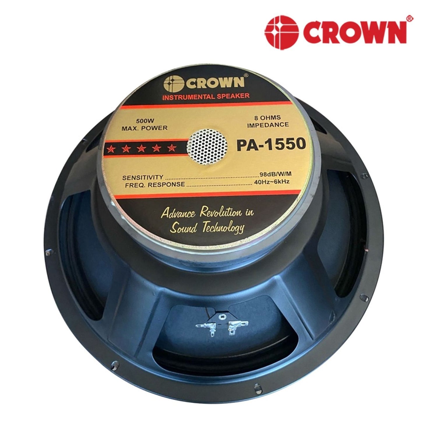 Crown PA 1550 15 Inches 500W Instrumental Speaker