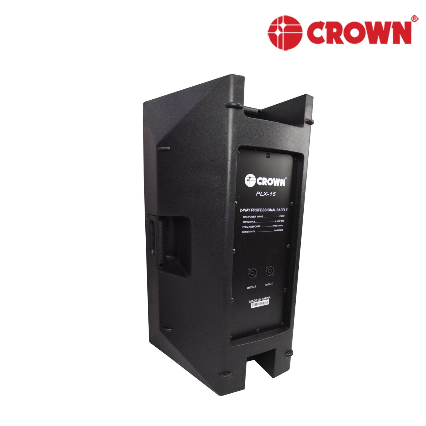 Crown PLX 15 Speaker / 2 WAY Professional / 15 inch Speaker