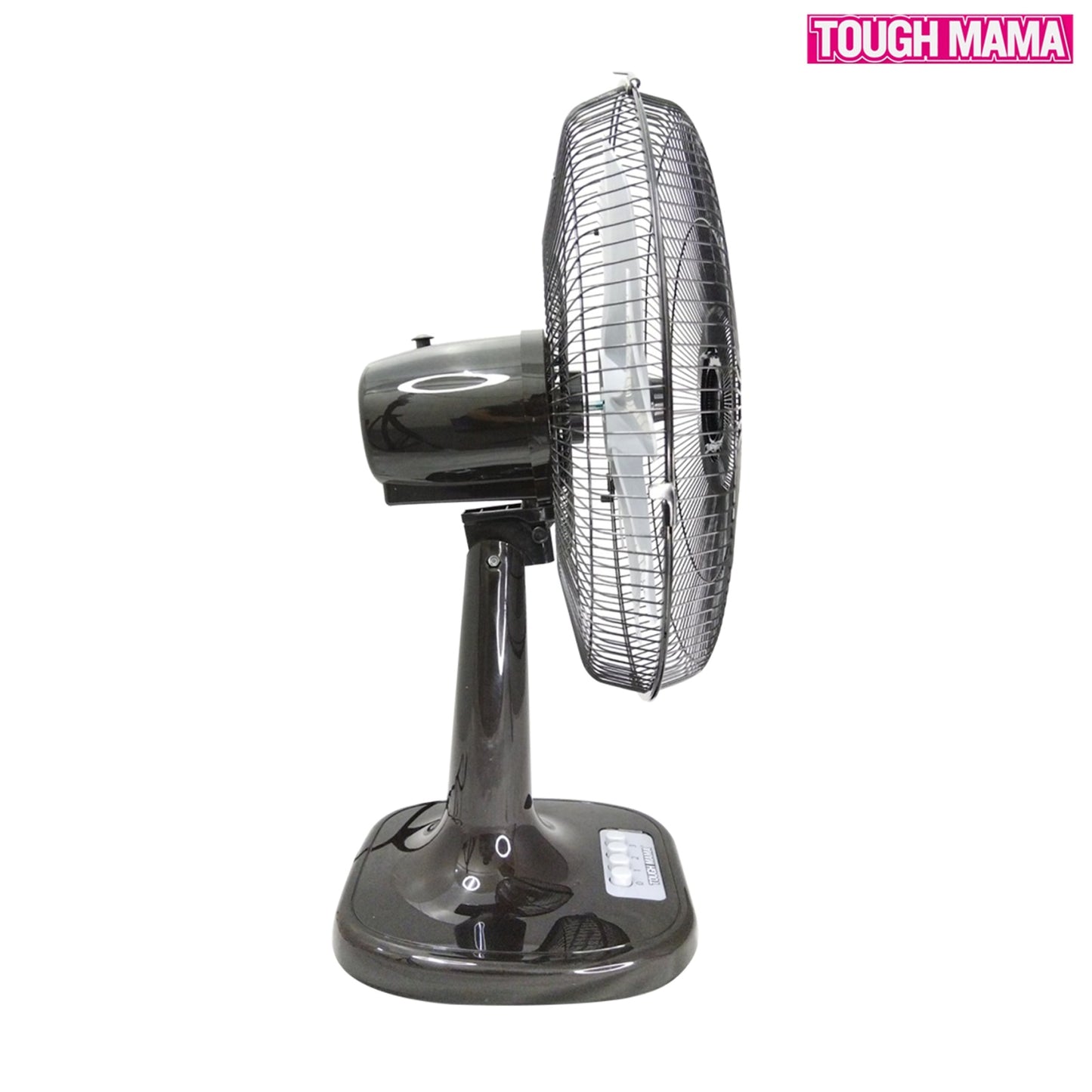 Tough Mama 16 inch Desk Fan / 7-Blade Hugo / 16 inch Desk Fan NTMDF16-4 (Black) / Tough Mama