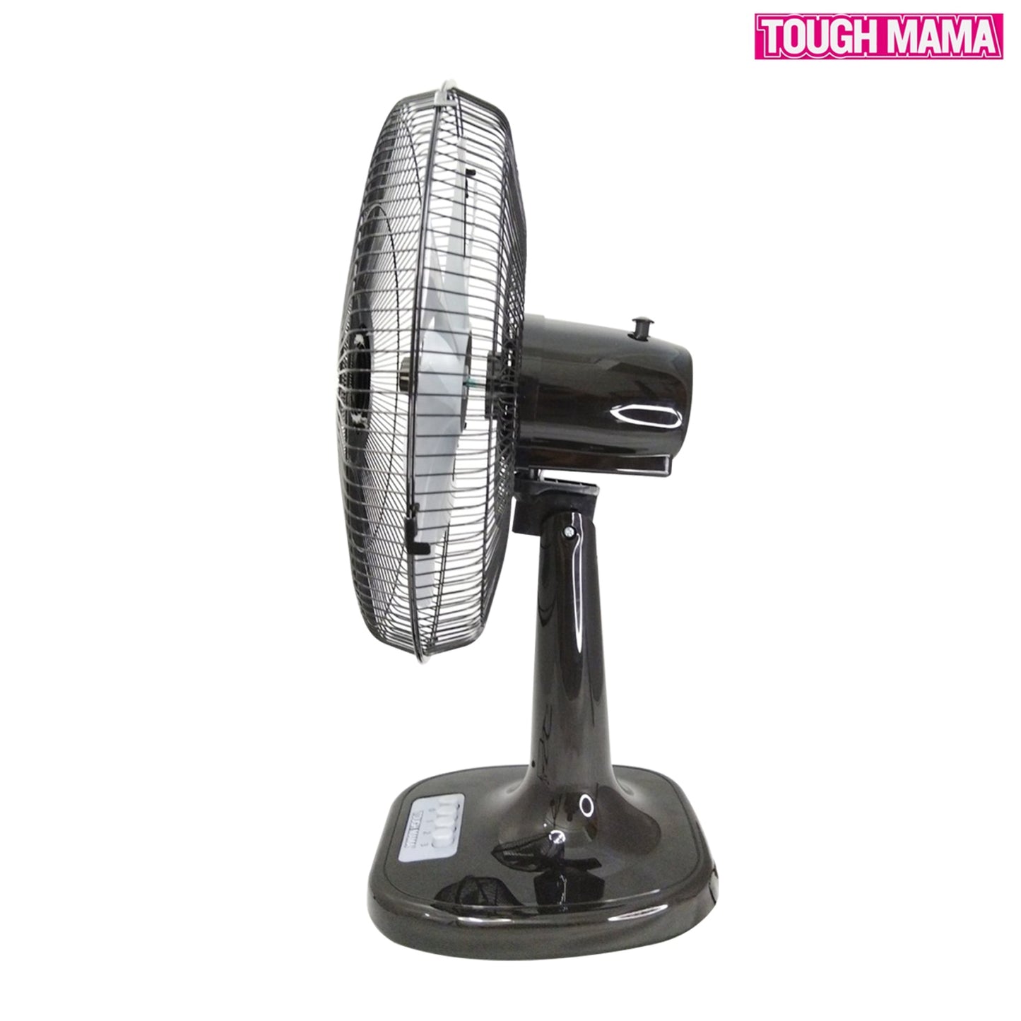 Tough Mama 16 inch Desk Fan / 7-Blade Hugo / 16 inch Desk Fan NTMDF16-4 (Black) / Tough Mama