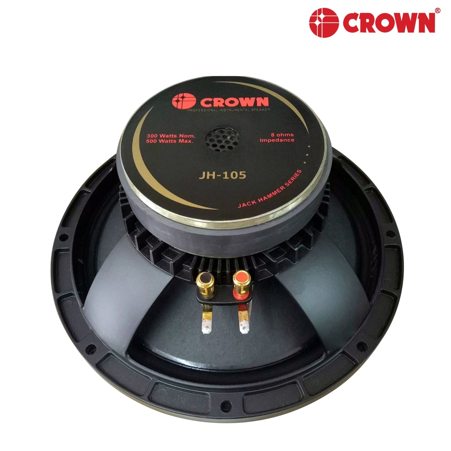 Crown JH-105 Jack Hammer 500W 10inch Speaker Professional Instrumental Speaker