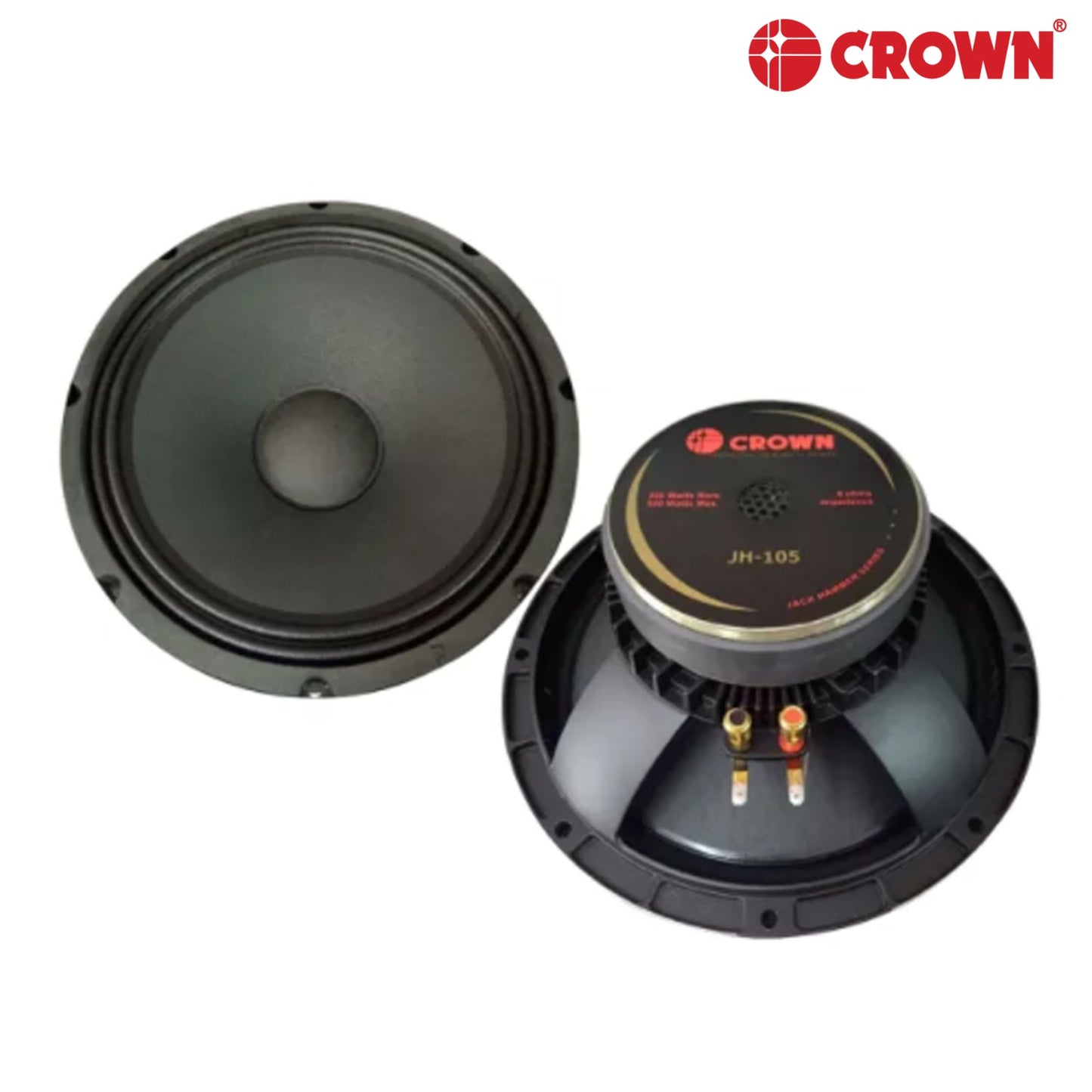 Crown JH-105 Jack Hammer 500W 10inch Speaker Professional Instrumental Speaker