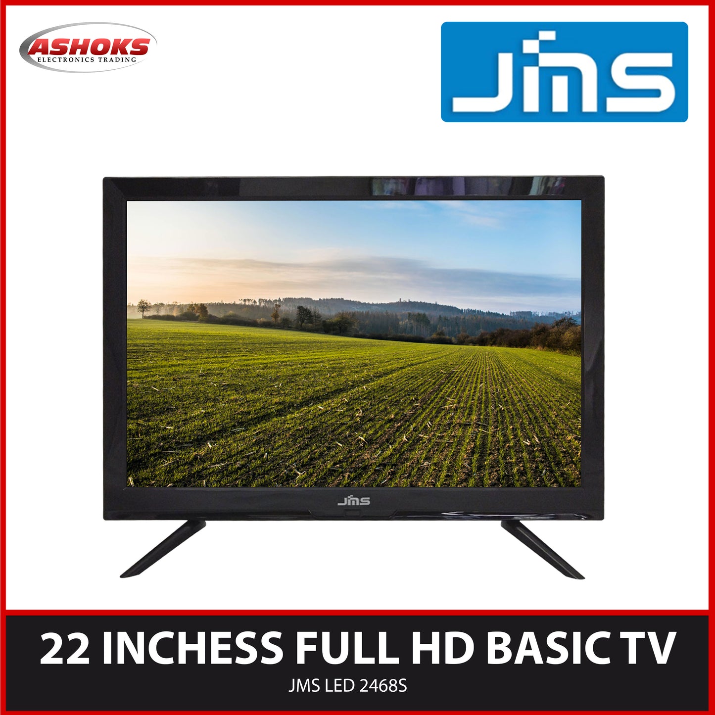 JMS 22 inch Led TV / Full HD Basic TV / 3D LED 2468S / JMS / Basic TV