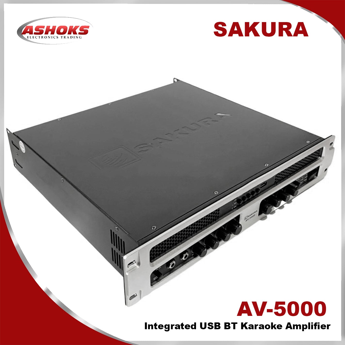 Sakura AV5000 Amplifier / USB Karaoke Amplifier