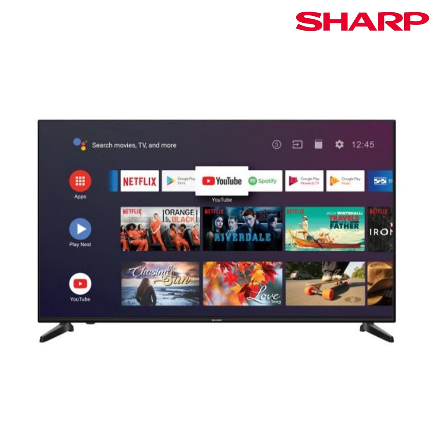 Sharp 2T-C45CG1X 45" Smart Android TV  / Full HD /